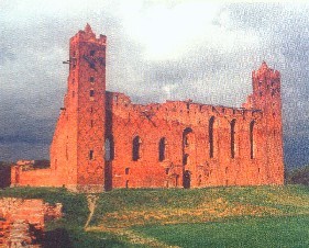 Zdjęcie średniowiecznego zamku znajdującego się na osiedlu "Stare Miasto"
